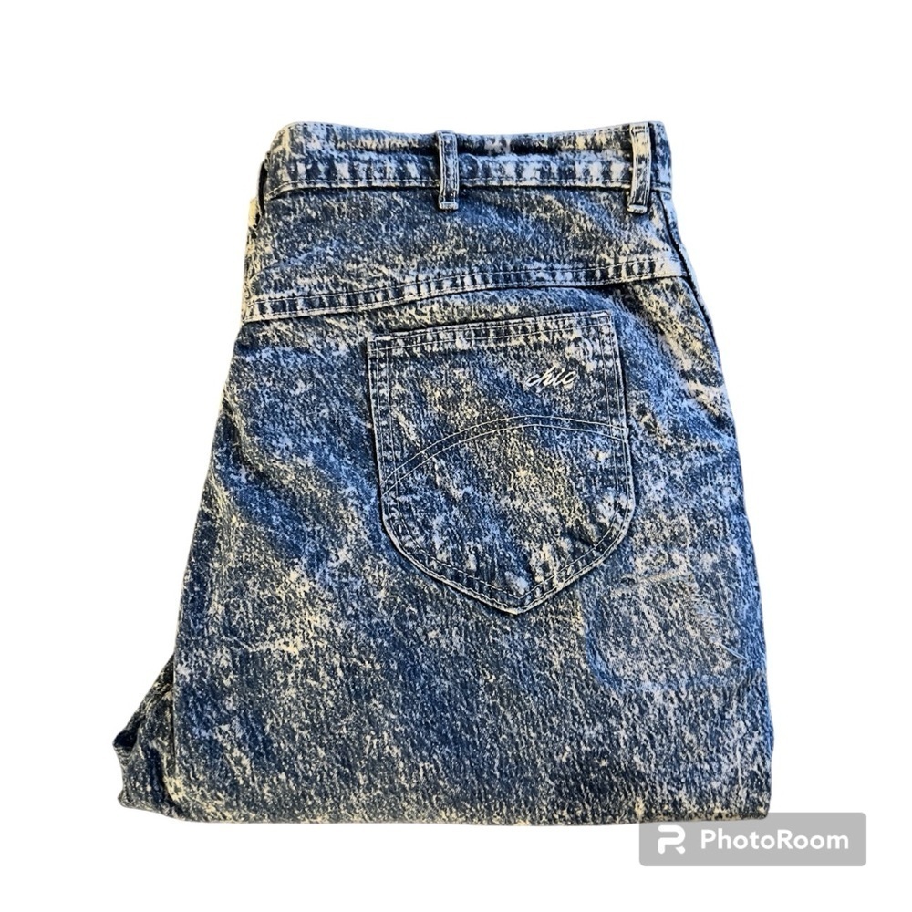 Authentic vintage chic high rise jeans 22 - Picture 4 of 16